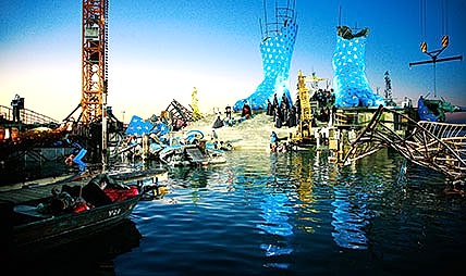 Художник-постановщик на фестивалях и уличных шоу